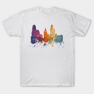 Cincinnati - Painted Skylines T-Shirt